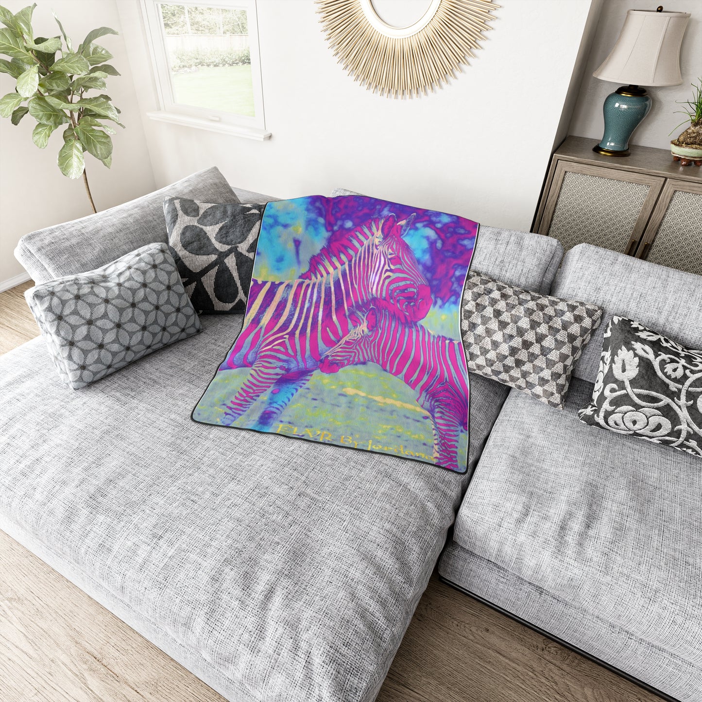 The Zebs Polyester Blanket