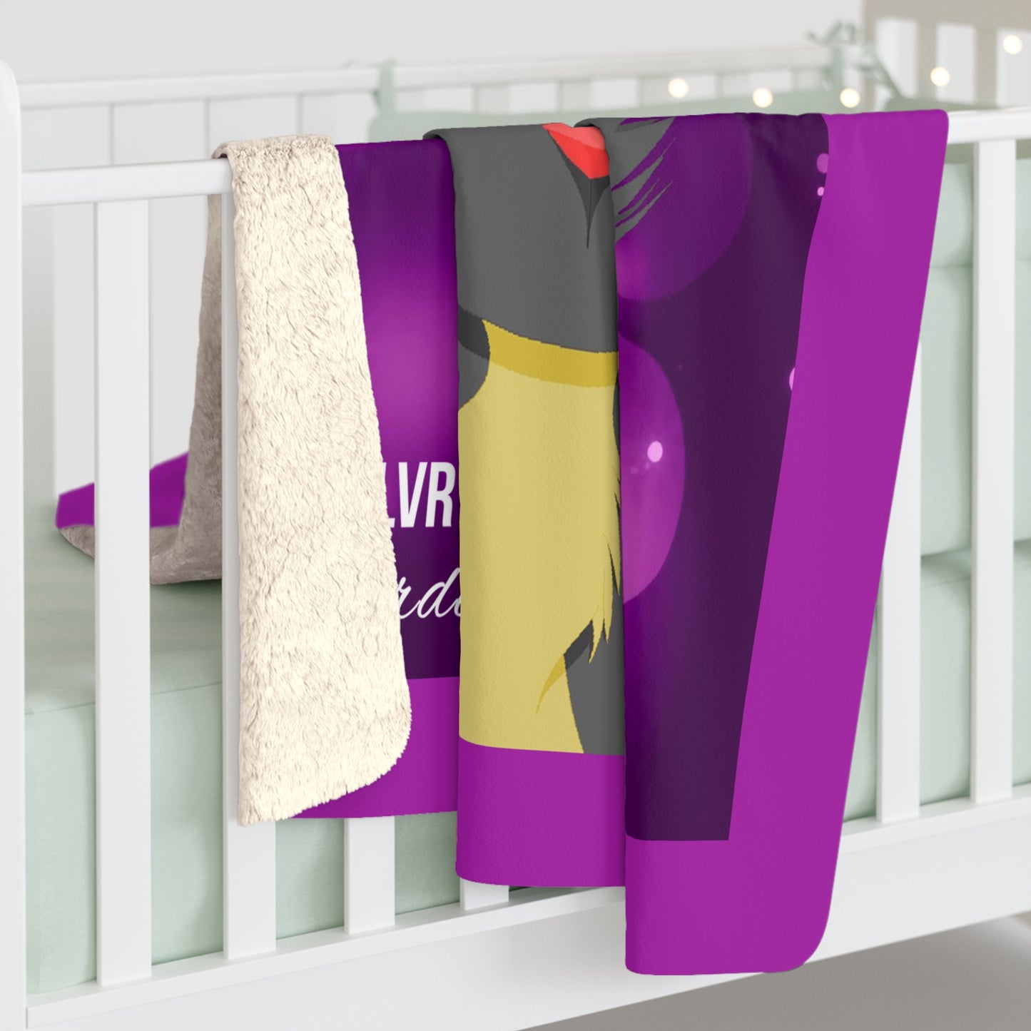 Kiki Bubble Sherpa Fleece Blanket