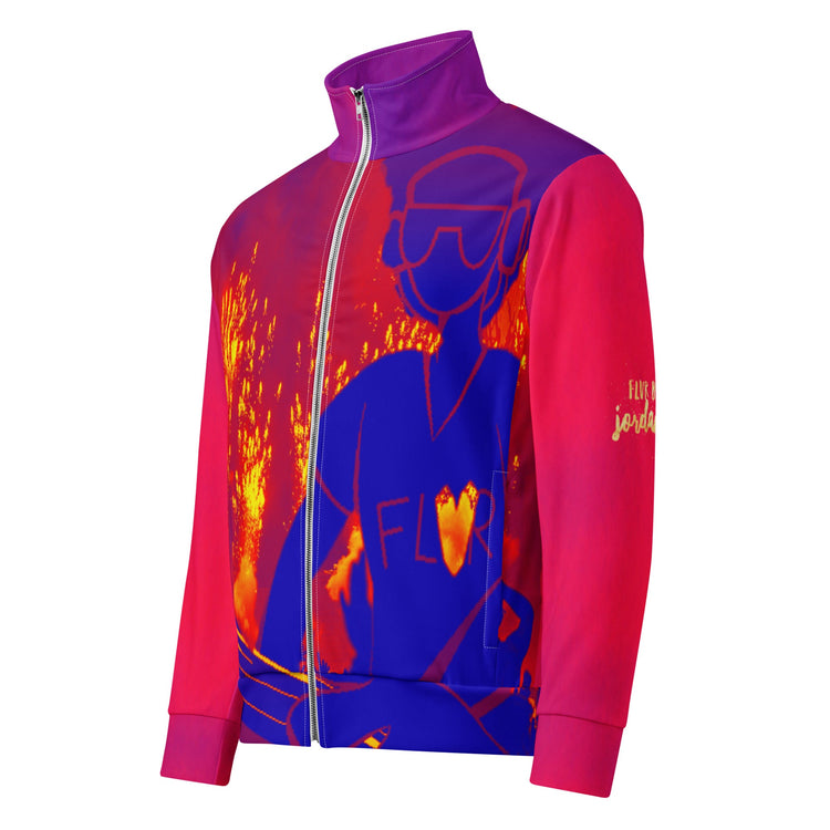 Hot Like Fire track jacket by FLVR By Jordana