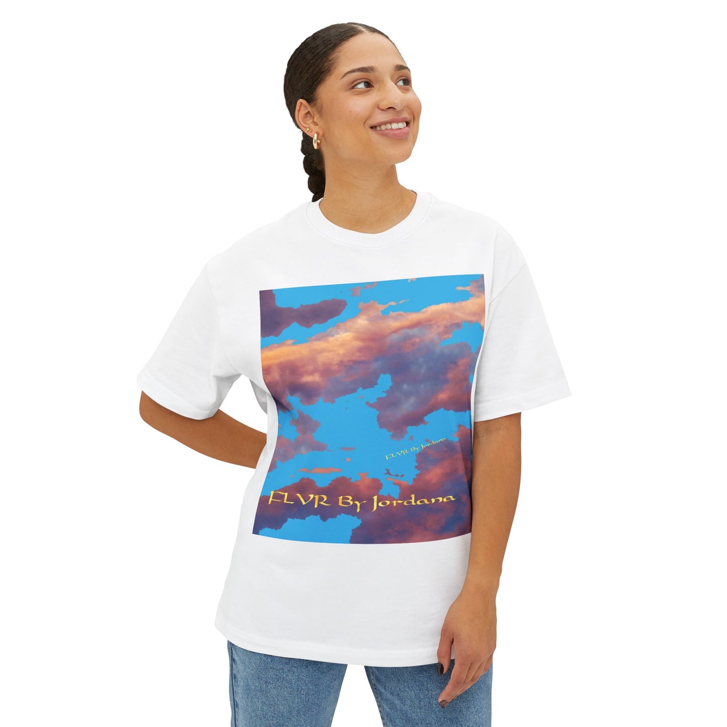 Above It All T-Shirt Blue