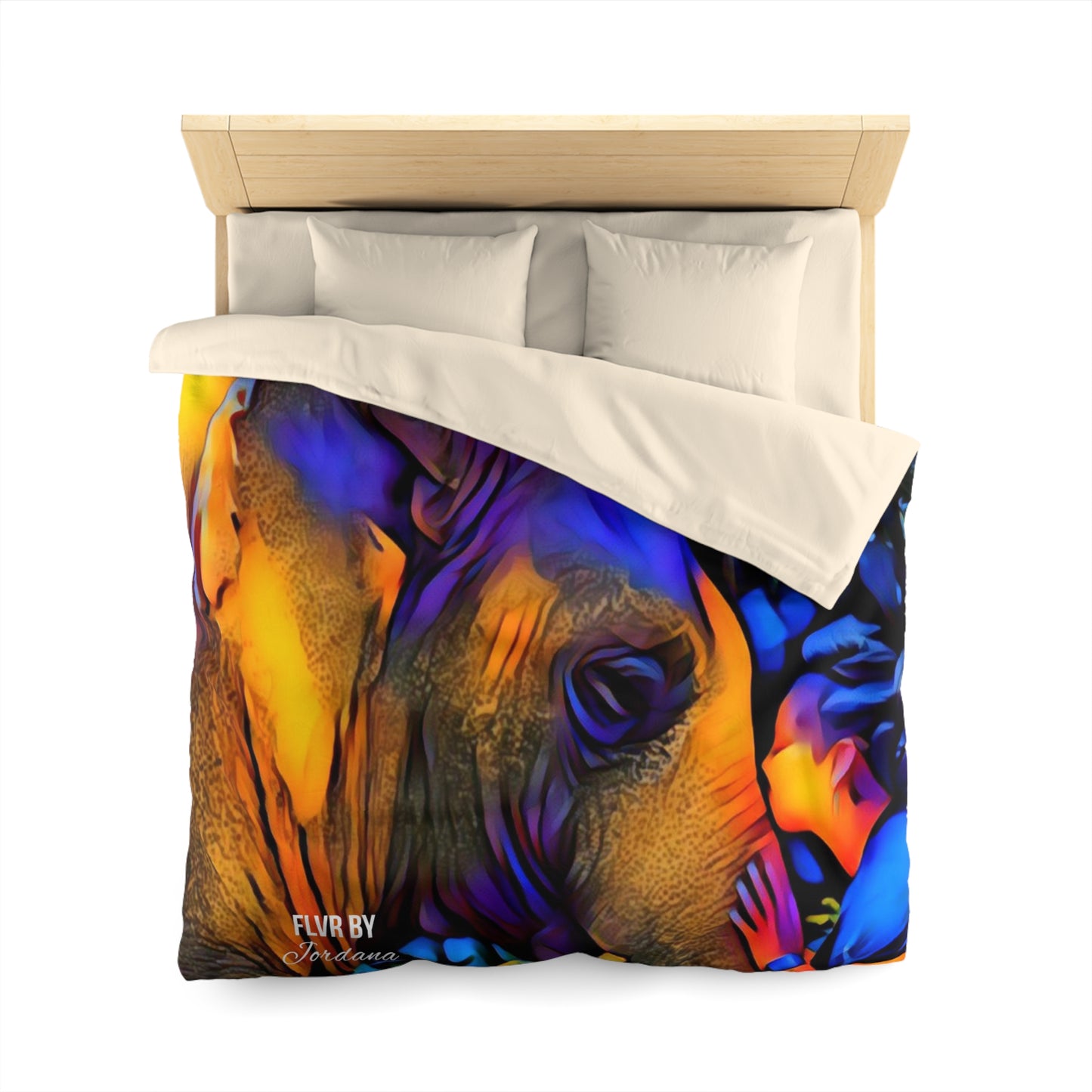 The Nani's World Microfiber Duvet Cover