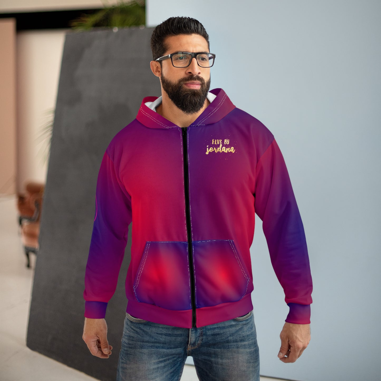 The Heather B Intensity Zip Hoodie