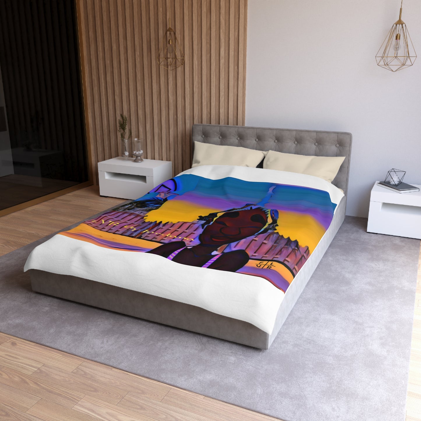 The Made Out Of The Sunrise Microfiber Duvet Cover