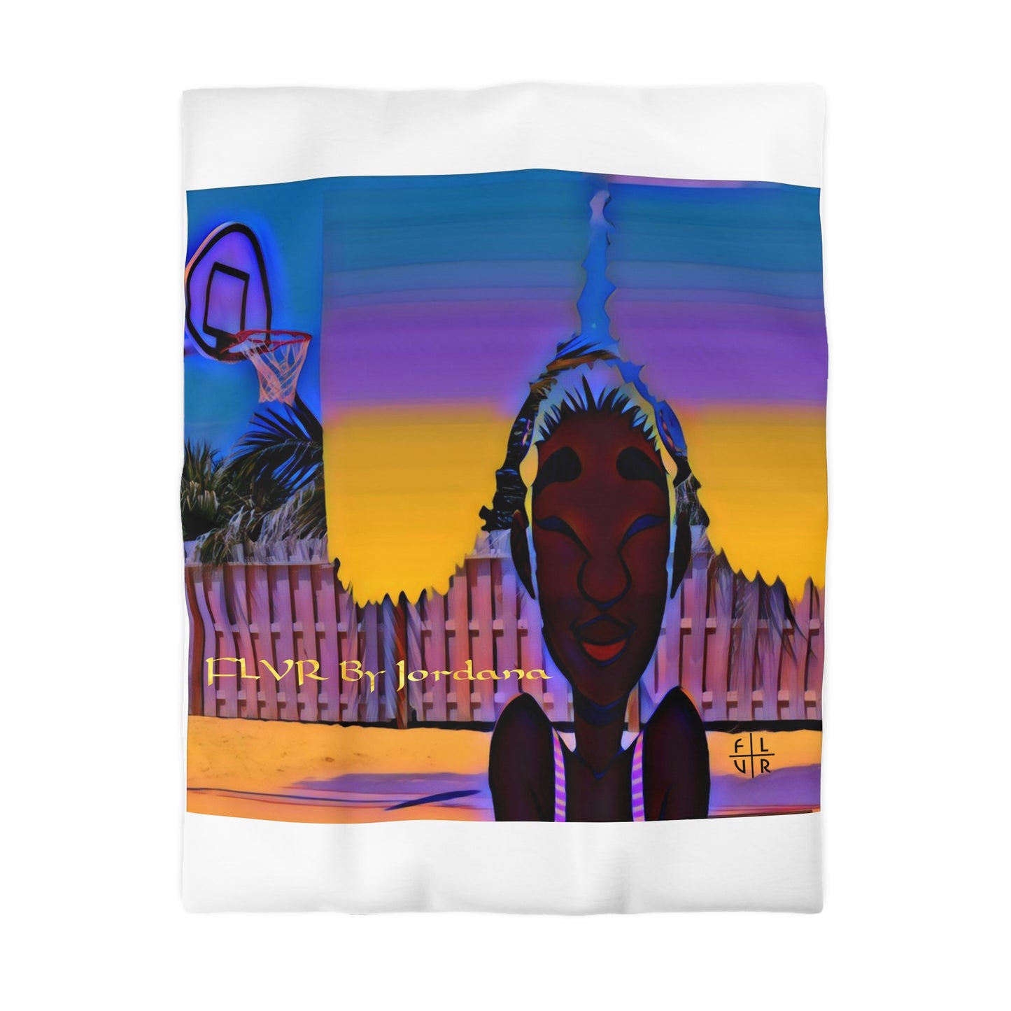 The Made Out Of The Sunrise Microfiber Duvet Cover