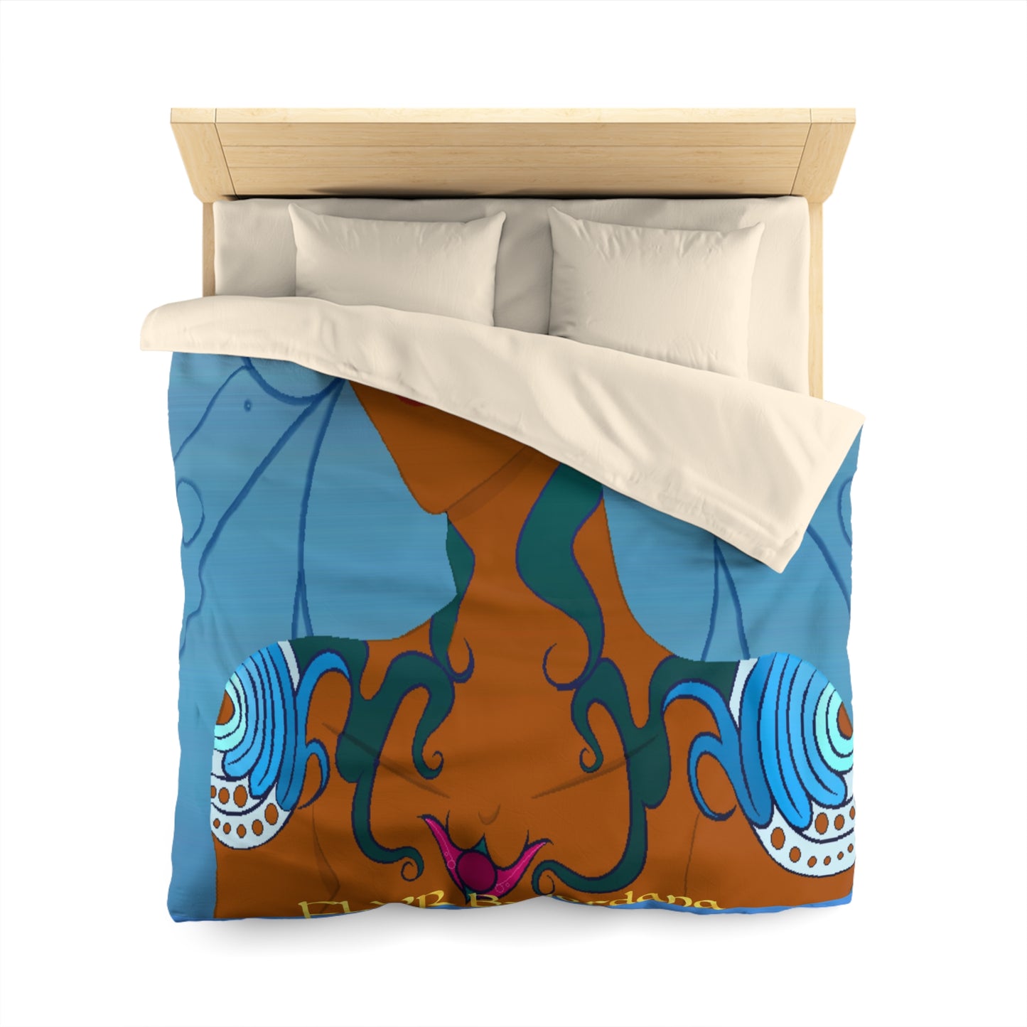 The Jean Microfiber Duvet Cover