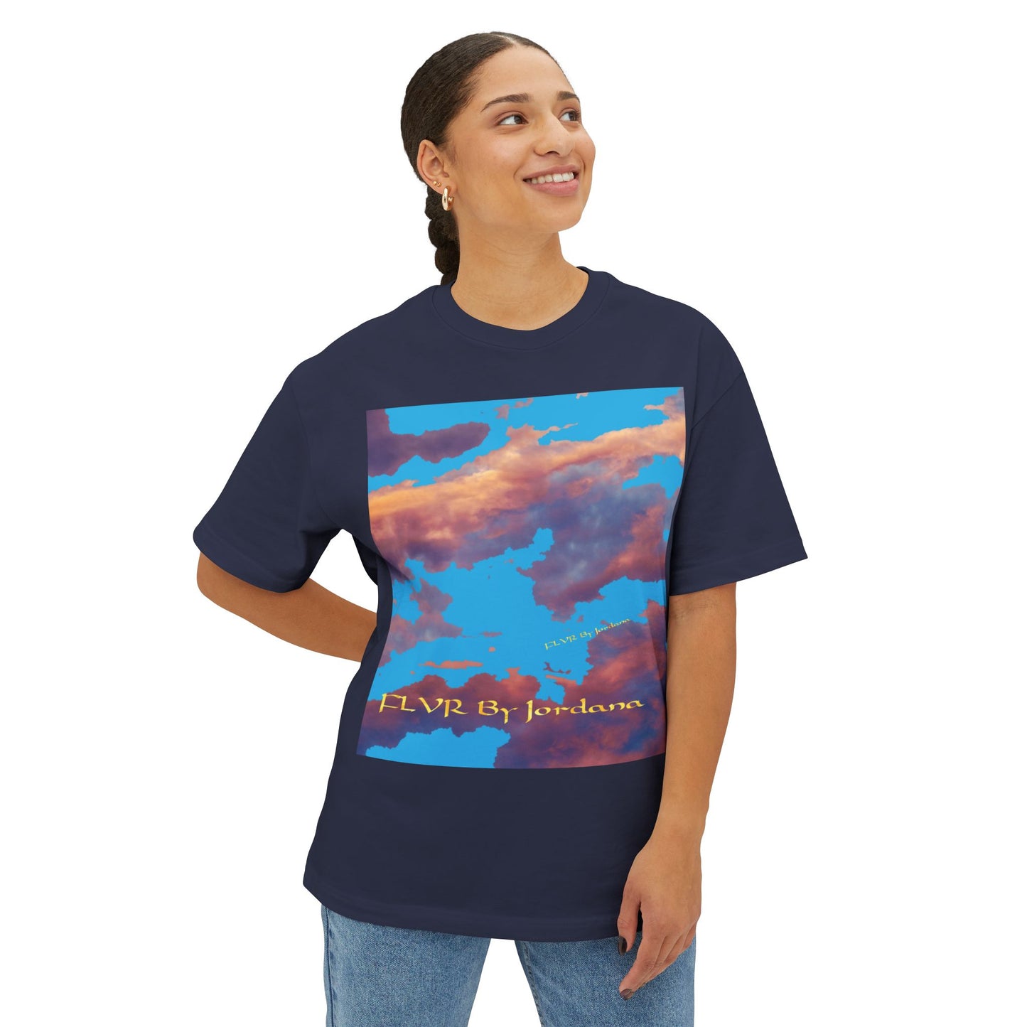 Above It All T-Shirt Blue