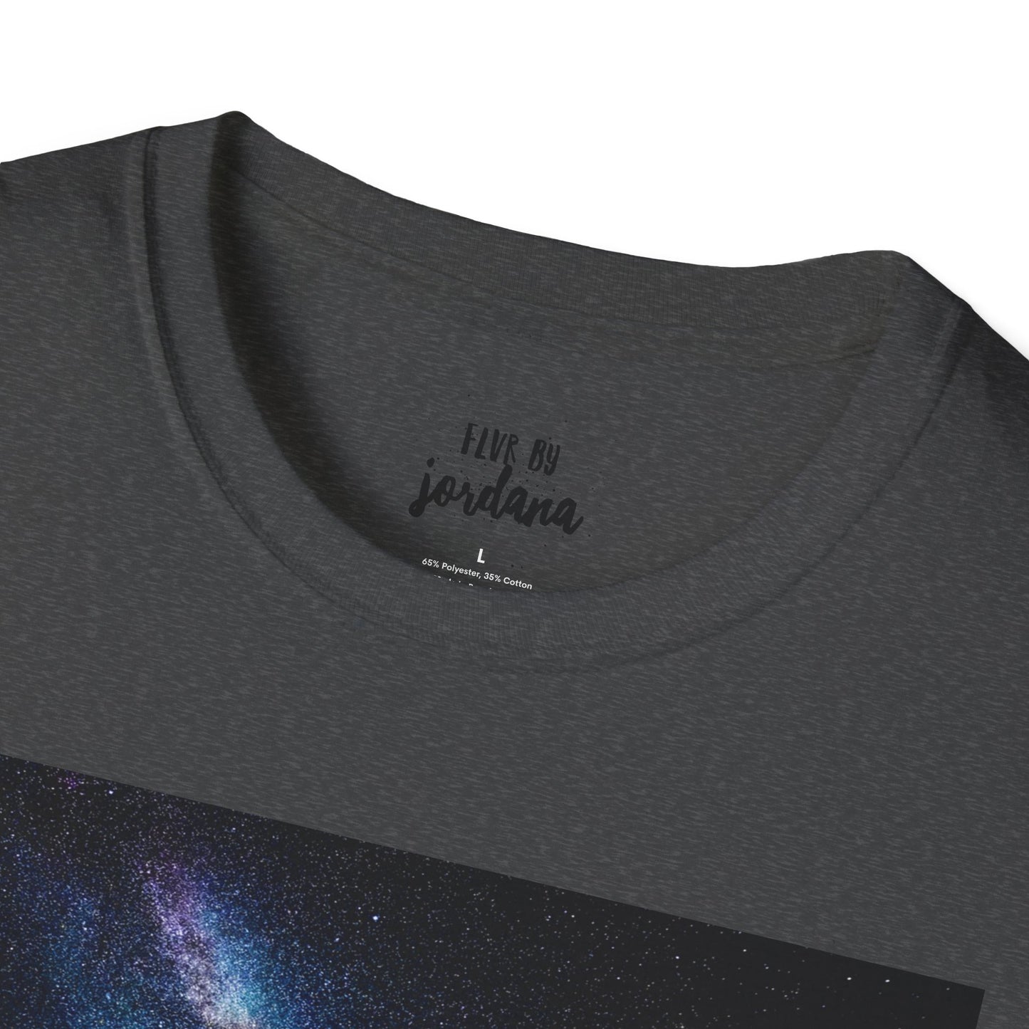 Sunset Silhouette Galaxy Tee — 'hold me jealous' Artistic Graphic T-Shirt