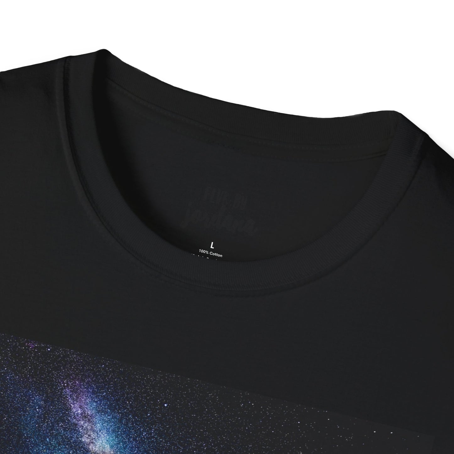 Sunset Silhouette Galaxy Tee — 'hold me jealous' Artistic Graphic T-Shirt