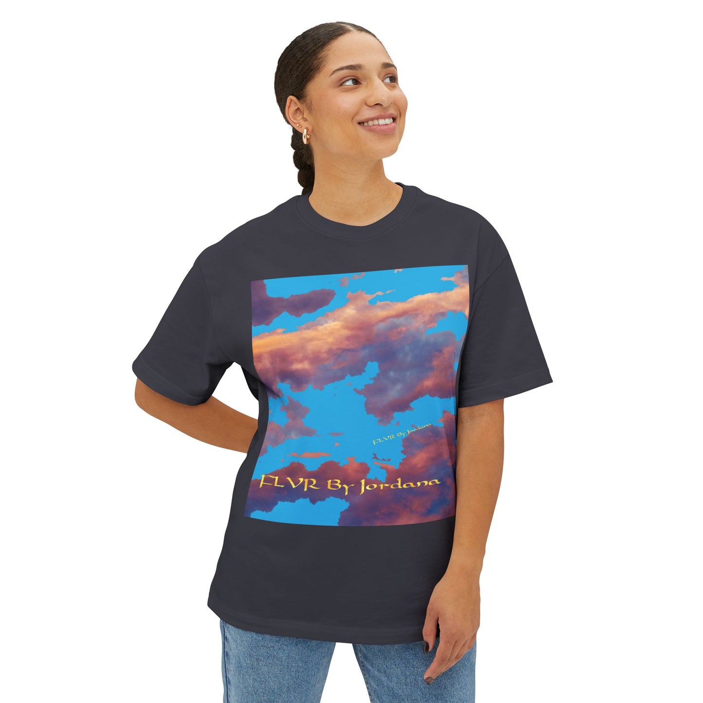 Above It All T-Shirt Blue