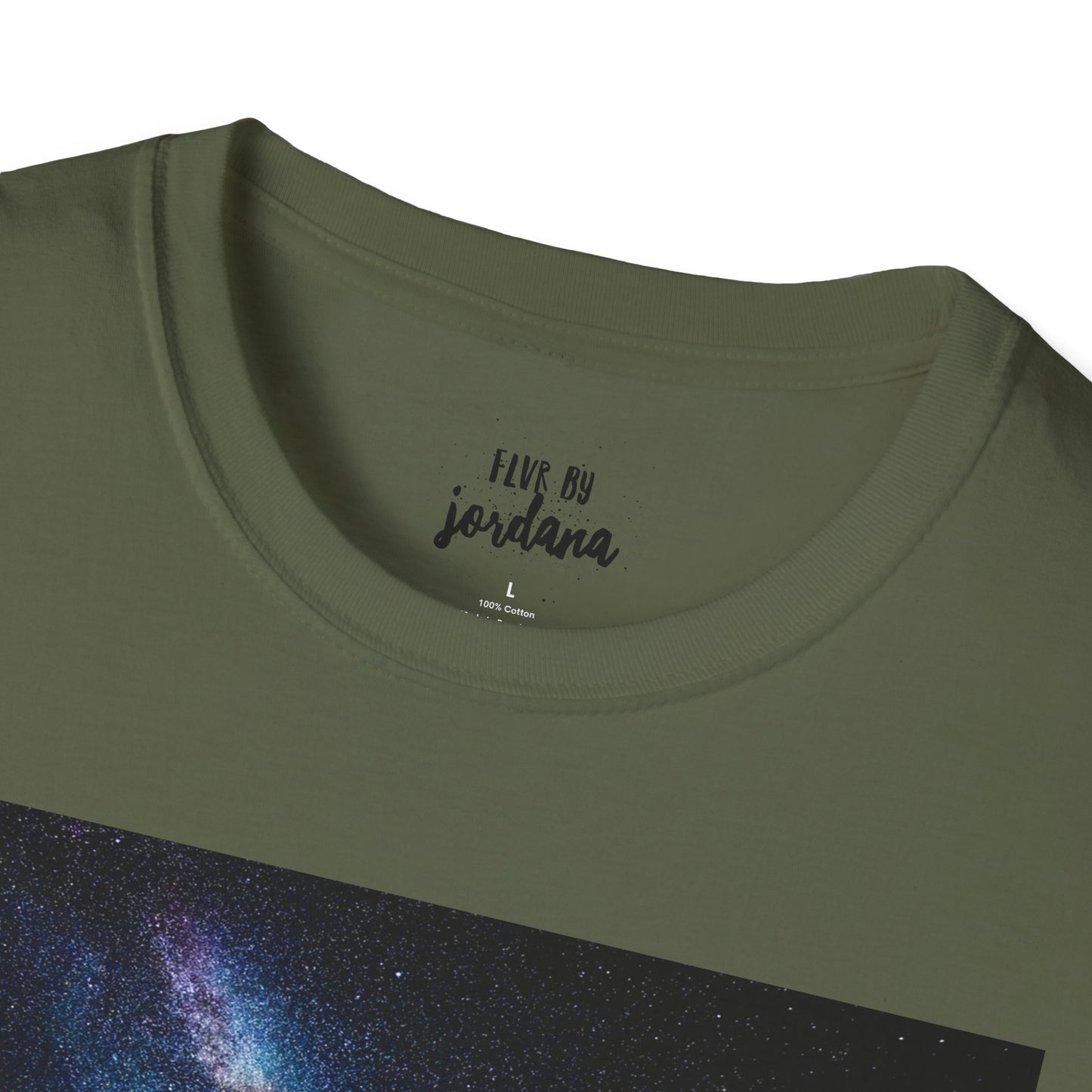 Sunset Silhouette Galaxy Tee — 'hold me jealous' Artistic Graphic T-Shirt