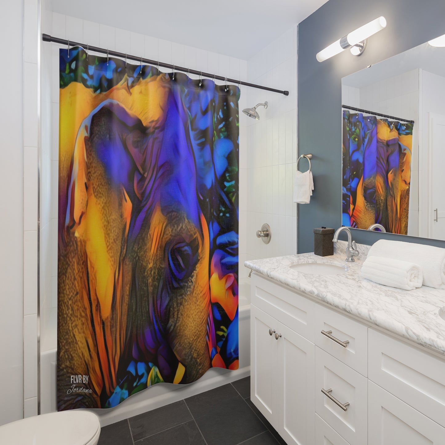 Nani's World Shower Curtain