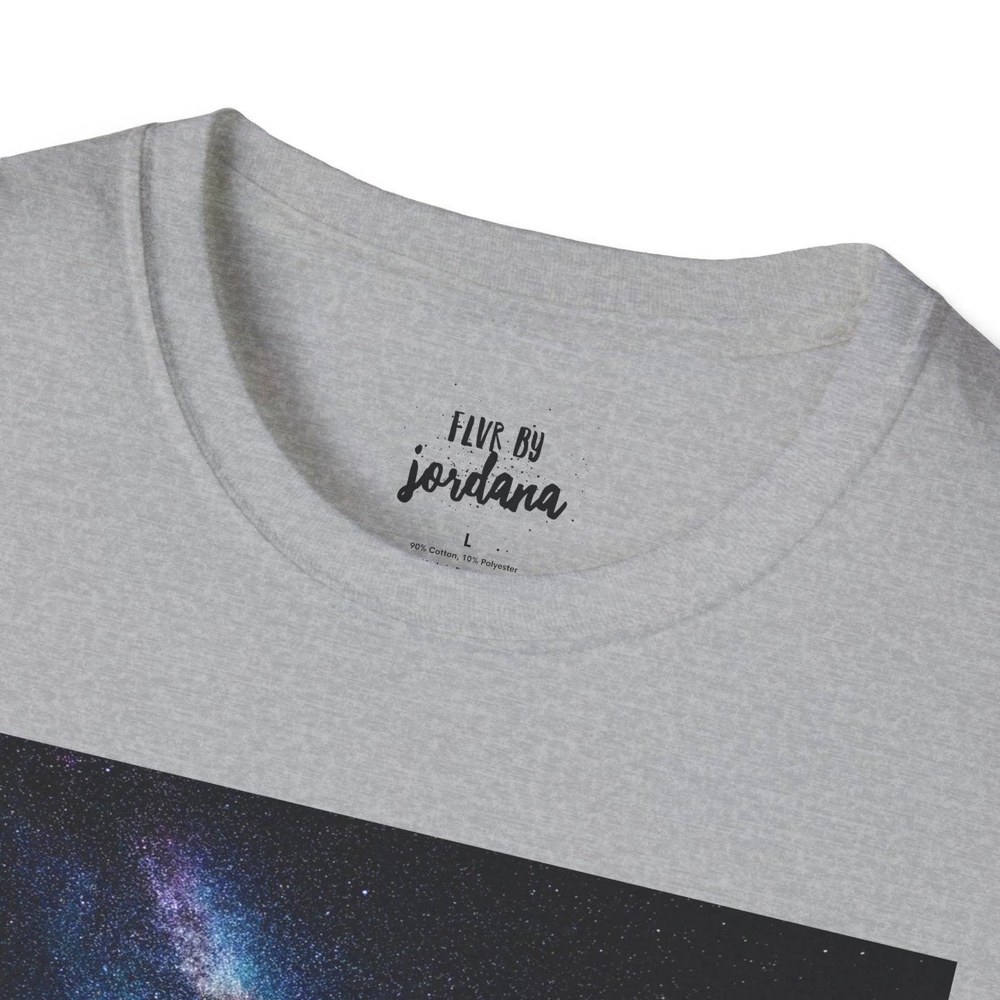 Sunset Silhouette Galaxy Tee — 'hold me jealous' Artistic Graphic T-Shirt