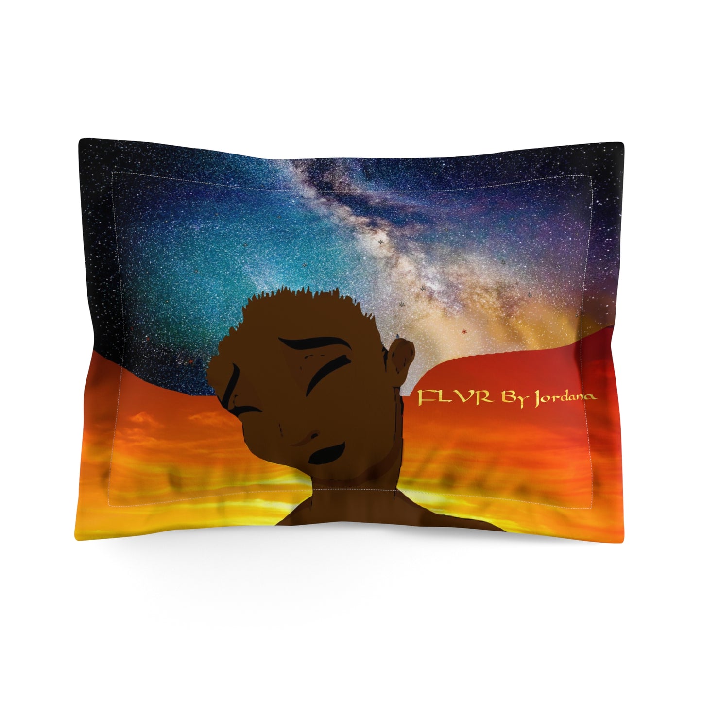 The Midnight Sky Microfiber Pillow Sham