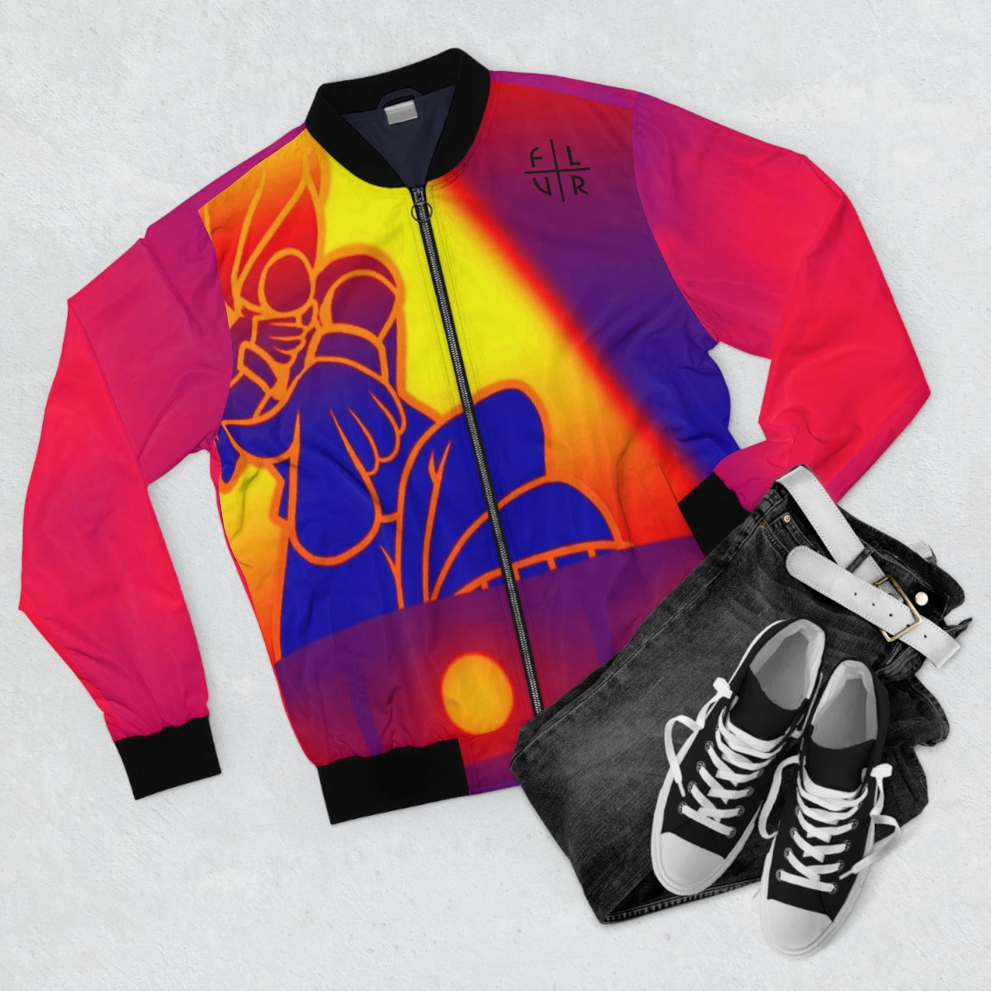 The Heather B Intensity Men's Bomber Jacket