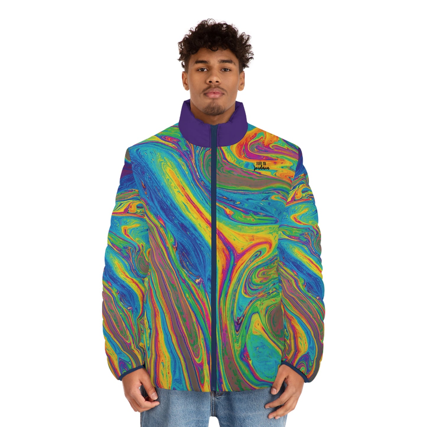 Men's Puffer Jacket (AOP)