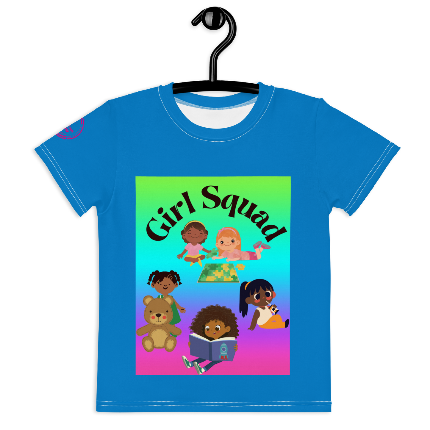 Girl Squad Slumber Party Kids crew neck t-shirt