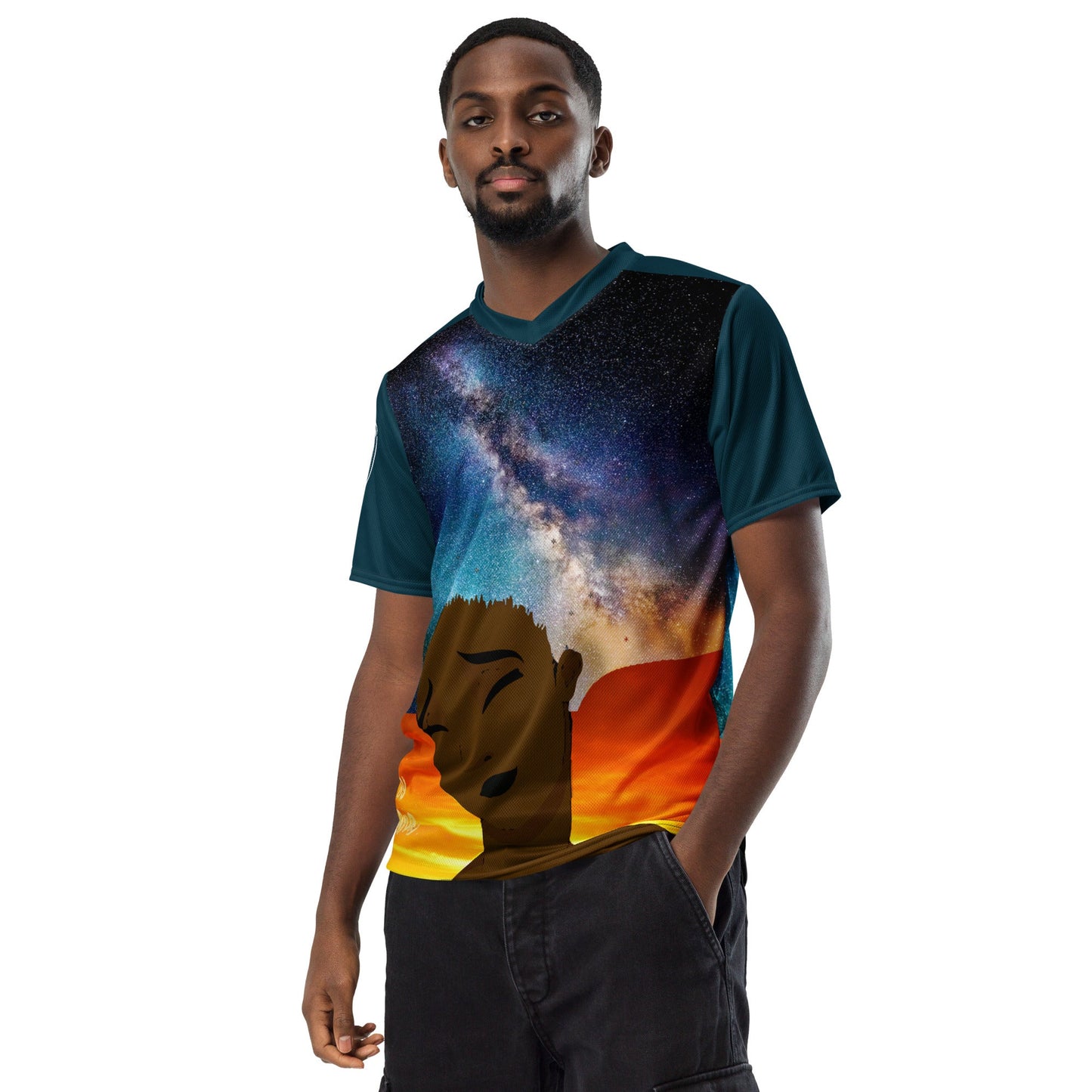 The Midnight Sky Unisex Jersey Tee (W)