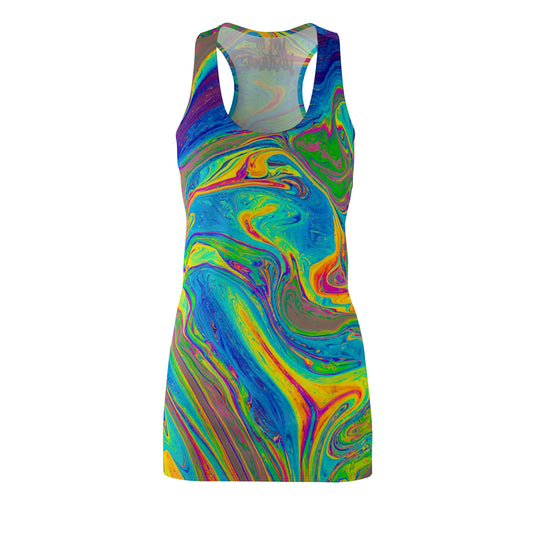 The Swirls On Swirls Racerback Dress